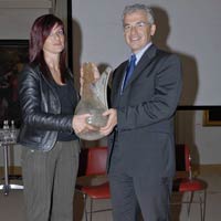 L’assessore Alessandra Dori premiata dalla Provincia di Siena