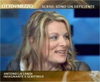 Antonella Landi, la ‘Profe’ con gli anfibi