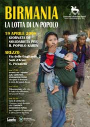 Birmania: un popolo in lotta
