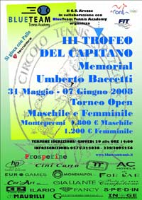 Tennis: torneo Open e Campionati a Squadre Serie B