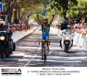 Brixia Tour: a Toscolano vince Ratti davanti a Rebellin e Giunti