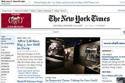 Cina, oscurato il sito del New York Times