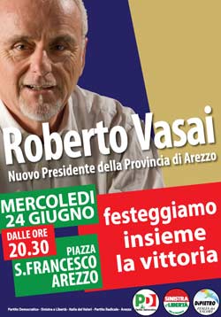 Roberto Vasai: festeggiamo insieme ‘La nostra vittoria’