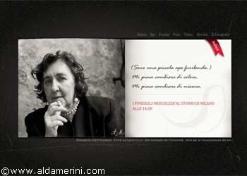 Alda Merini: ‘L’intervista che non le ho fatto’
