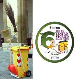 Centro Storico: pulizia e inserimenti lavorativi