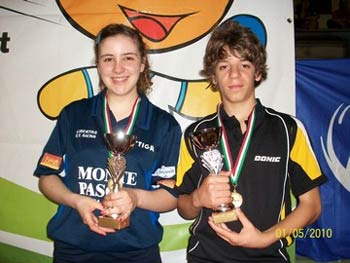 Tennistavolo: campionati italiani giovanili