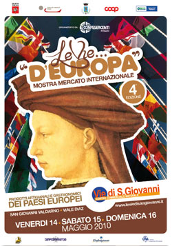 ‘Le vie d’Europa’ a San Giovanni Valdarno