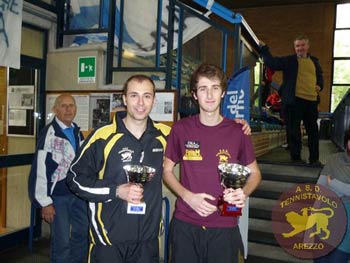 Tennistavolo Arezzo: risultati campionati e tornei stagione 2009-2010