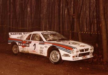 Al Monza Rally Show Miki Biasion con la Lancia Rally 037