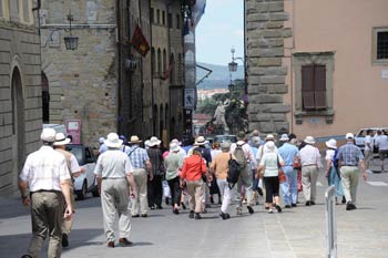 3500 turisti francesi in visita ad Arezzo
