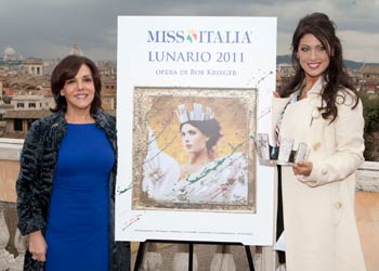 Miss Italia: presentato il Lunario a Roma
