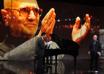 A Vieniviaconme Fabio Fazio e Roberto Saviano ricordano Monicelli