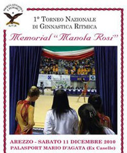 Arezzo ricorda Manola Rosi con un Memorial di ginnastica ritmica