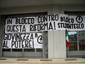 Blocco Studentesco guida l’autogestione dell’IPSIA G. da Castiglione