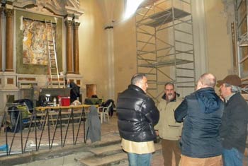 Secondo ritrovamento nella Chiesa della Casa di Riposo Fossombroni