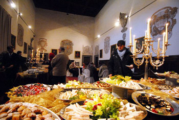 Capodanno 2011, Colazione al Museo