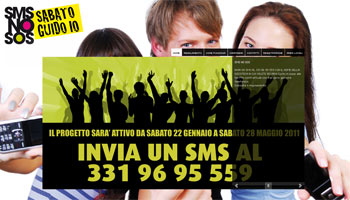 On-line il progetto ‘Sms no Sos’, ecco tutte le info per l’adesione