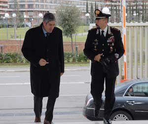 Visita del Prefetto Ordine al Comando provinciale dei Carabinieri