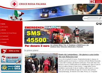 Attivata raccolta fondi CRI per il Giappone: SMS SOLIDALE 45500