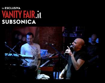 Concerto dei Subsonica da oggi on line in esclusiva per vanityfair.it
