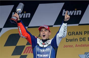 Moto GP: Grande vittoria di Jorge Lorenzo in Spagna