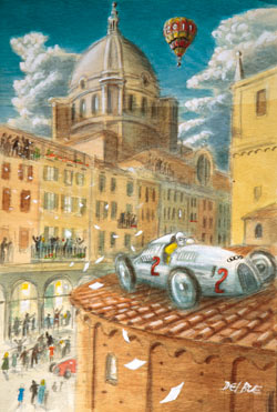 Passeranno da Piazza Grande le auto d’epoca del Gran Premio Nuvolari