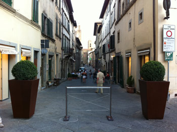 Monte San Savino: nuovo look nel centro storico