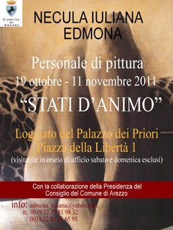 ‘Stati d’animo’: personale di pittura di Necula Iuliana Edmona