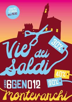 A Montevarchi ‘Le vie dei saldi’
