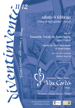 Arezzo, la neve non ferma la musica