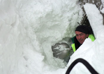 Emergenza Neve: continuano le operazioni di soccorso in Valtiberina