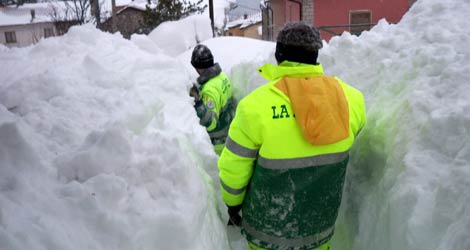 Oltre 8,5milioni di euro la prima stima dei danni provocati dalla neve