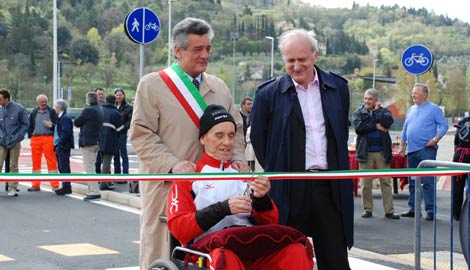 Inaugurata la nuova viabilità della zona sportiva