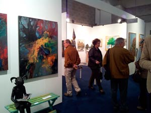Chimera Arte: Artexpo, tanti apprezzamenti per gli artisti aretini
