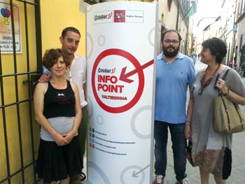 Aperto ufficialmente a Sansepolcro l’infopoint giovaniSI