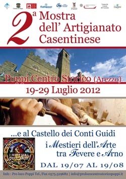 A Poppi un connubio perfetto tra artigianato e turismo