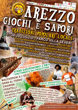 Arezzo Giochi e Sapori a Villa Severi
