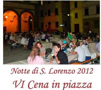 Venerdì 10 agosto ore 20.00 VI Cena del Turista