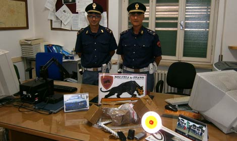 Arrestati due marocchini con 10 chilogrammi di hashish