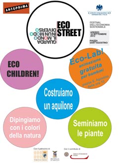 Spazio ai bambini nell’anteprima di ‘Ecostreet Festival’
