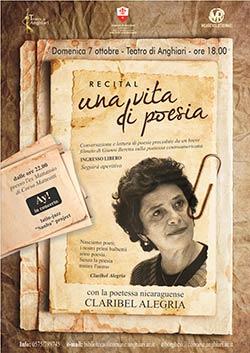 Teatro di Anghiari: appuntamento con claribel alegria