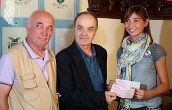 Contributo dei cacciatori aretini al reparto aretino di neonatologia
