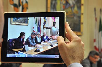 Presentazione Ufficiale in Comune del sito Arezzocity.com