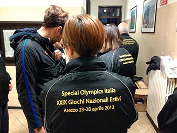 Comitato Special Olympics Arezzo a Roma per la festa Epifania
