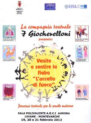 Dal 19 al 21 febbraio, percorso teatrale rivolto alle scuole materne