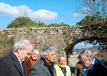 In bici sul vecchio tracciato ferroviario