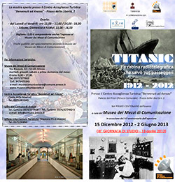 ‘Suoni e immagini negli ultimi instanti del Titanic’