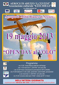 Al via la seconda edizione dell’”Open Day al Volo” all’Aeroporto di Molin Bianco