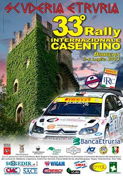 Il 33esimo Rally Casentino scalda i motori