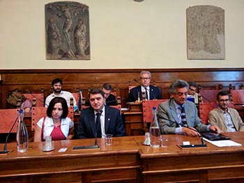 Il Sindaco di Oswiecim in Consiglio Comunale